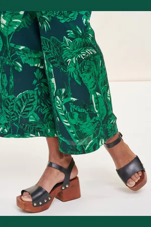 La Fee Maraboutee Sandales semelle bois noires