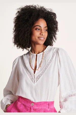 La Fee Maraboutee Collier métal doré enroulé et petites perles roses