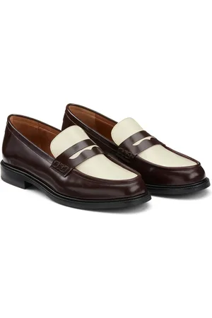 La Redoute Mocassin En Cuir Bicolore Signature Sibylle