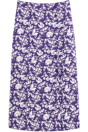 La Redoute Jupe Longue Boutonnée Imprimé Fleurs