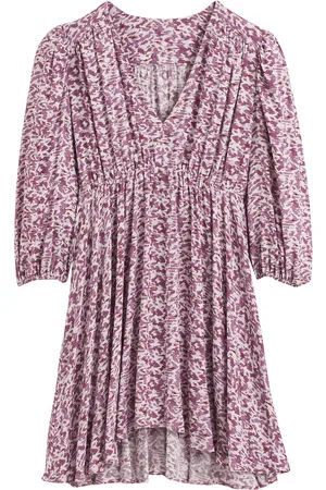 La Redoute Robe Courte Évasée Manches Longues