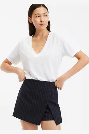 La Redoute Tee Shirt En Lin Col V Manches Courtes