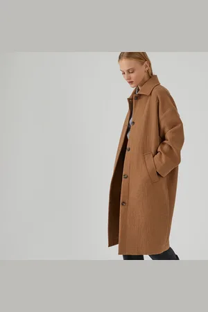 La Redoute Pardessus Oversize Boutonné