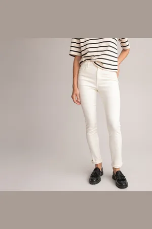 La Redoute Pantalon 5 Poches Slim En Coton Stretch