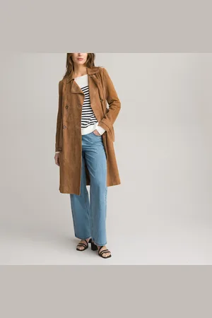 La Redoute Trench Long En Cuir