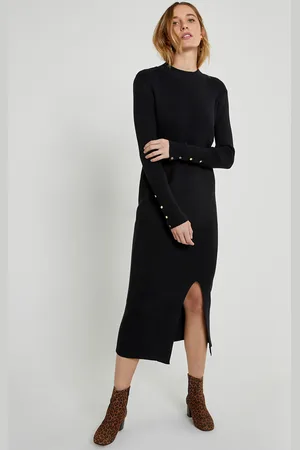 La Redoute Robe Longue En Maille Tricot