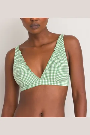 La Redoute Haut De Maillot De Bain Foulard Seersucker Vichy