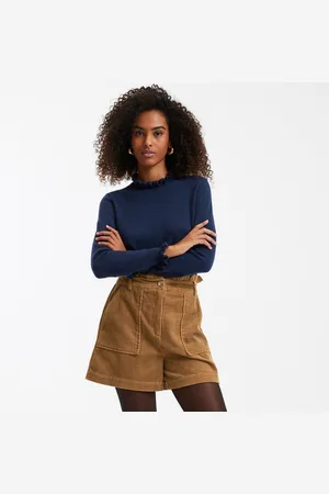 La Redoute Pull Col Montant Laine Et Cachemire Recyclés