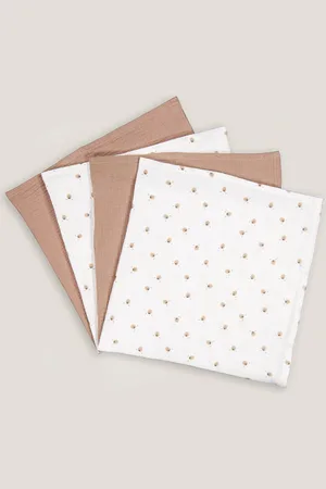 La Redoute Lot De 4 Langes En Gaze De Coton