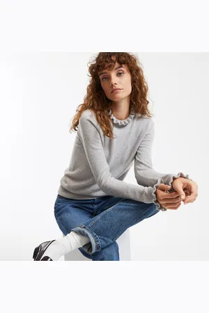 La Redoute Pull Col Montant Laine Et Cachemire Recyclés