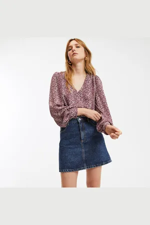 La Redoute Chemise Col V Imprimé Floral Manches Longues
