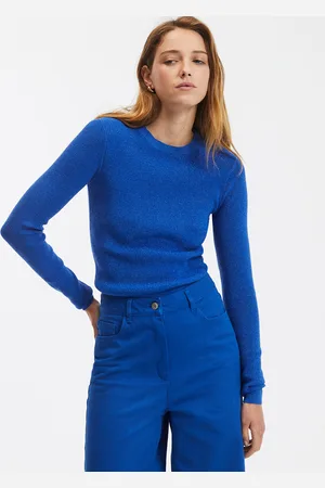 La Redoute Pull Col Rond En Maille Brillante