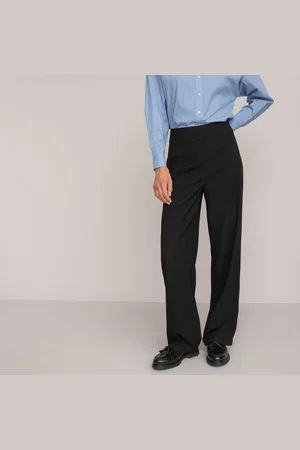 La Redoute Pantalon Large En Crêpe Envers Satin