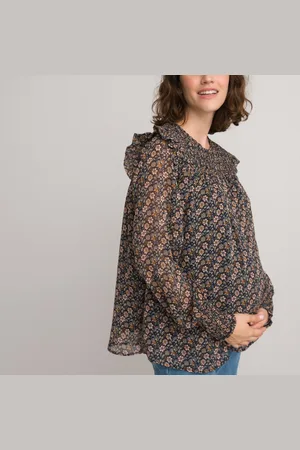 La Redoute Blouse De Grossesse Volantée Imprimé Fleurs