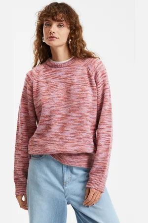 La Redoute Pull Col Rond En Maille Chinée
