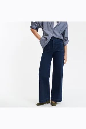La Redoute Jean Large Poches Plaquées Devant Taille Haute