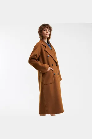 La Redoute Manteau Oversize Laine Mélangée Signature Martial