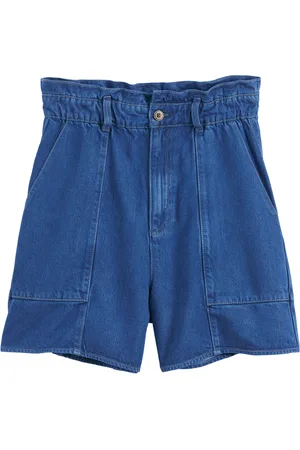 La Redoute Short Paperbag En Denim Léger Mélange Lyocell