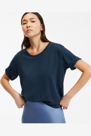 La Redoute Tee Shirt En Lin Col Rond Manches Courtes