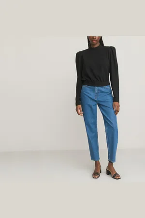 La Redoute Blouse Col Montant Manches Longues