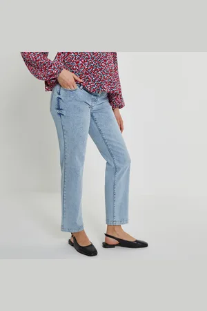 La Redoute Jean Droit De Grossesse Bandeau Haut
