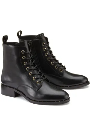 La Redoute Bottines À Lacets En Cuir