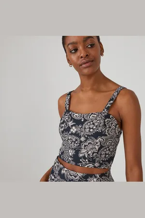 La Redoute Top Cropped Motif Bandana