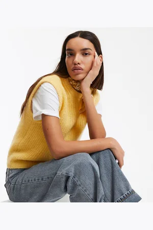 La Redoute Pull Sans Manches Col Rond En Alpaga Mélangé