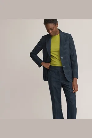 La Redoute Blazer Coupe Droite À Rayures Tennis