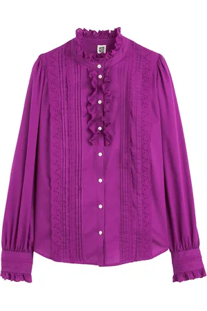 La Redoute Chemisier Romantique En Coton Signature Eugenie