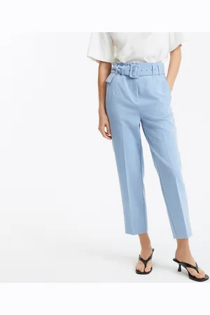 La Redoute Pantalon Cigarette Avec Ceinture