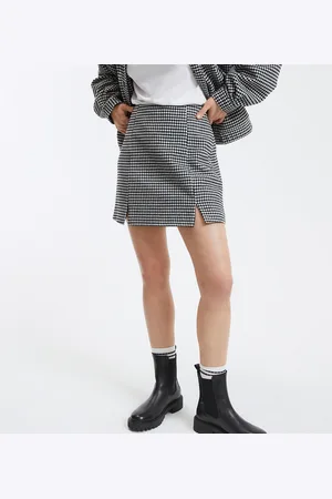 La Redoute Mini-jupe À Carreaux Pied-de-poule