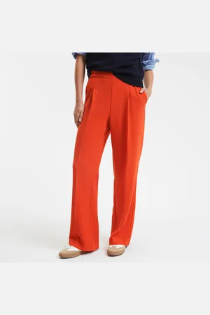 La Redoute Pantalon Large En Crêpe De Polyester