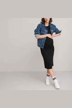 La Redoute Robe De Grossesse En Maille Manches 3/4