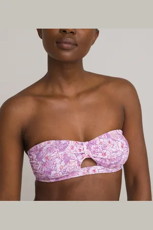 La Redoute Haut De Maillot De Bain Bandeau Imprimé Fleurs