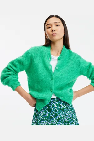 La Redoute Gilet Style Bomber En Alpaga Mélangé