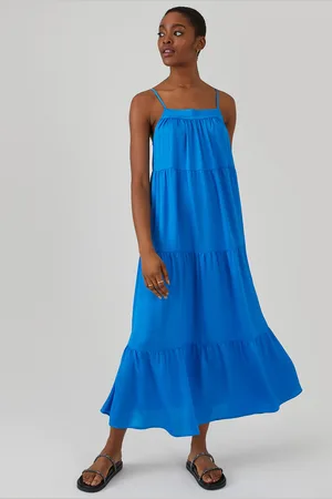 La Redoute Robe Bain De Soleil Longue À Fines Bretelles