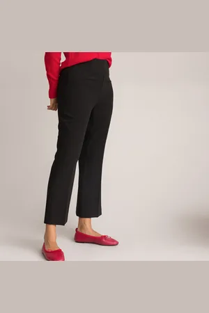 La Redoute Pantalon Bootcut Raccourci En Polyviscose