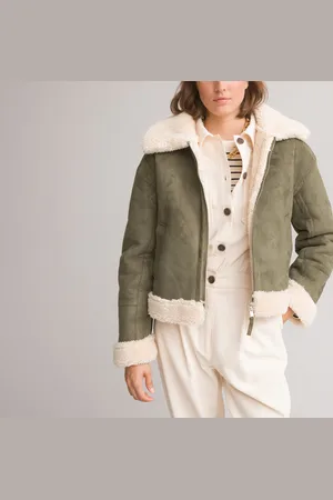 La Redoute Blouson En Simili Doublé Sherpa