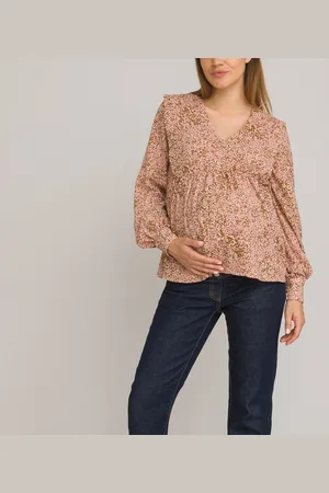 La Redoute Blouse De Grossesse Col V Imprimé Floral