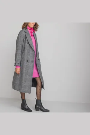La Redoute Manteau Pardessus À Carreaux Prince De Galles