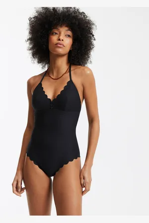 La Redoute Maillot De Bain 1 Pièce Foulard Maille Piquée
