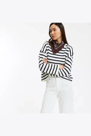 La Redoute Pull Col Rond Rayé Signature Guillaume