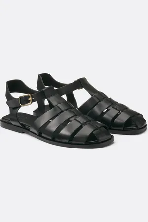 La Redoute Sandales Fermées En Cuir