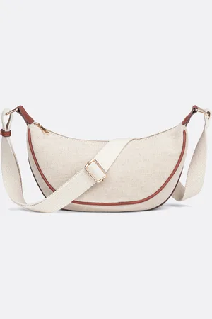 La Redoute Sac Banane En Toile Contrastée