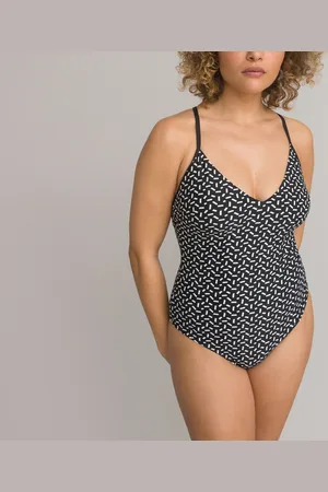 La Redoute Maillot De Bain 1 Pièce Ballerine Motif Graphique