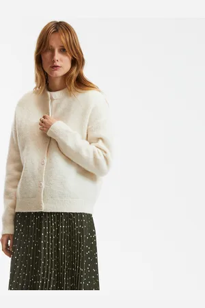 La Redoute Cardigan Col Rond Maille De Laine Mélangée