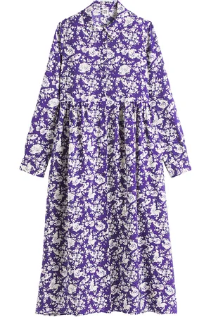 La Redoute Robe-chemise Longue Évasée Imprimé Fleurs