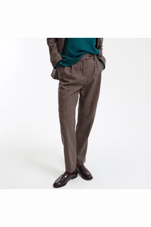 La Redoute Pantalon Cigarette Raccourci À Carreaux
