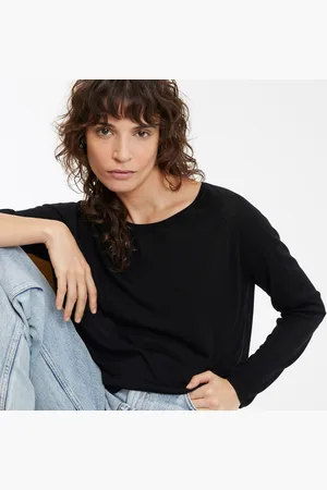 La Redoute Pull Col Rond En Maille Fine Manches Longues